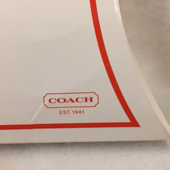 Coach Est 1941 Clutch Mini Handbag NWT keychain Chocolate Brown Leather Zip - Picture 6 of 16